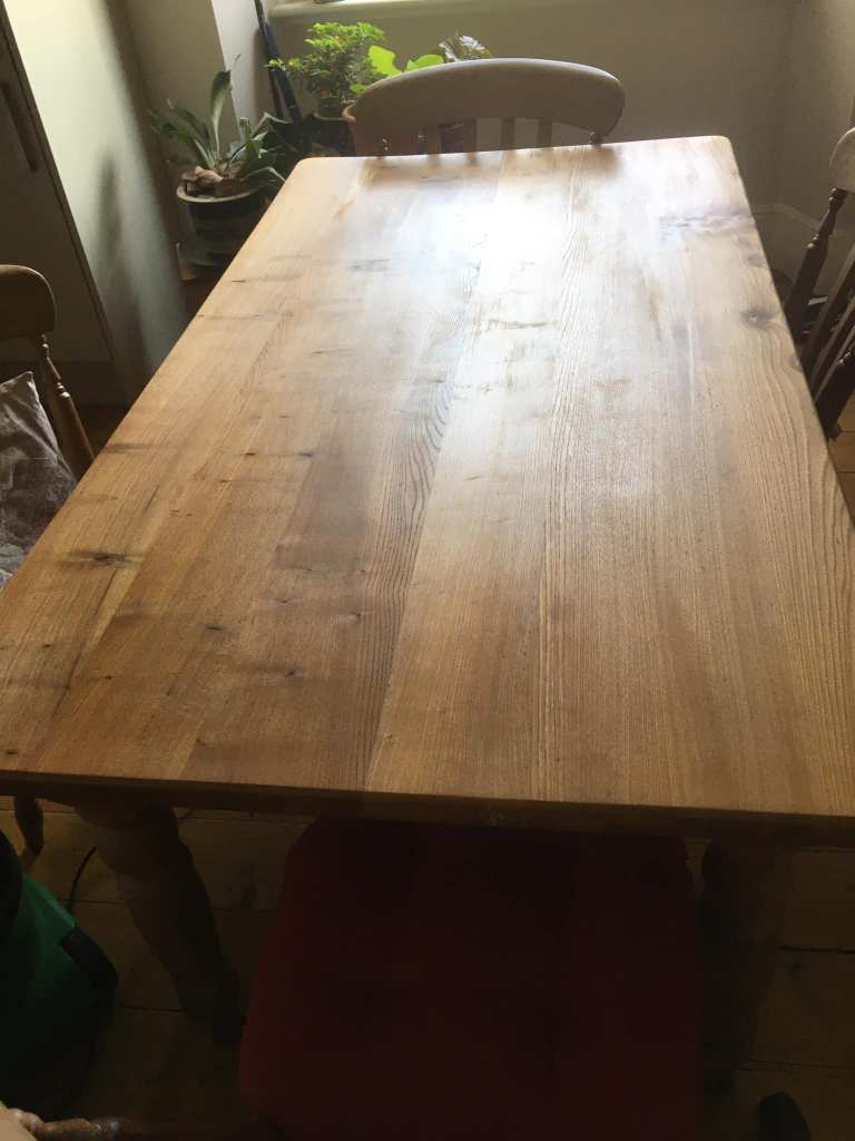 Renovated kitchen table top